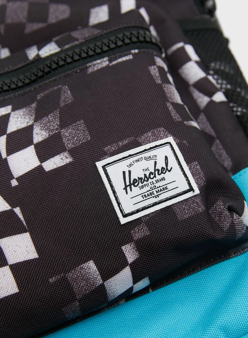 Herschel Kids Race Check Print Backpack