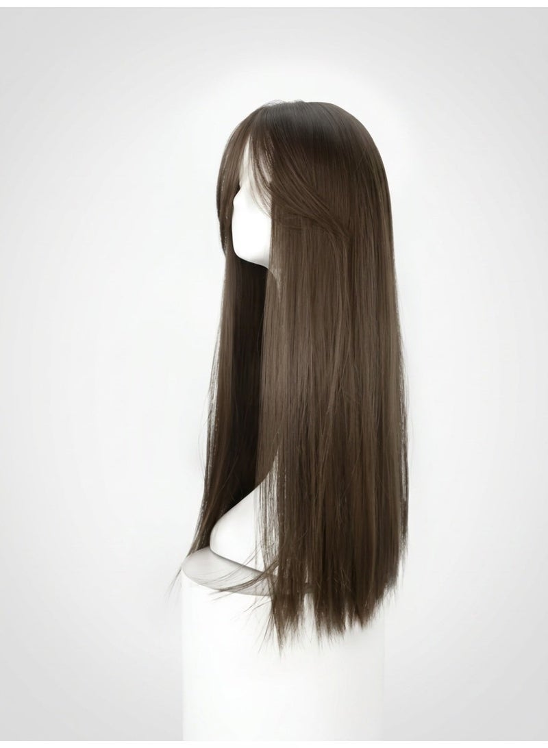 Long Straight Wig with Bangs, Europe & America's Best-Seller - Image 1
