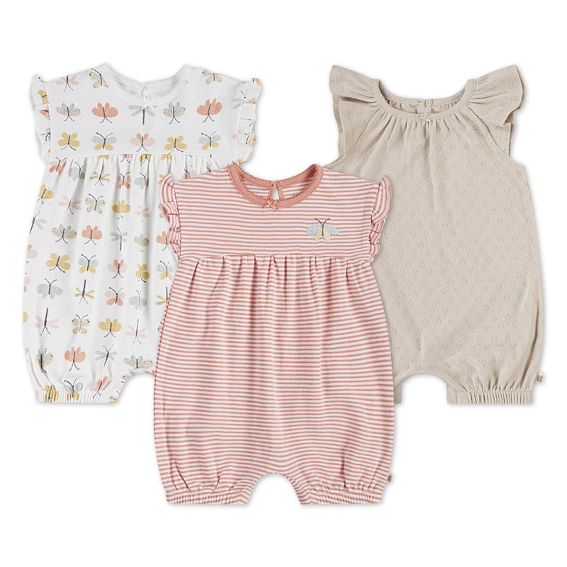 HUGGIES Multi-Pack Short Sleeve Romper - Image 1
