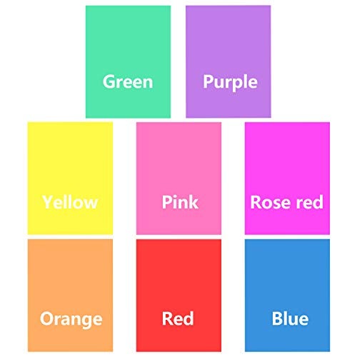 FFNIU Colored Overlays for Dyslexia, 8 Pcs Dyslexia Tools for Kids, Dyslexia Reading Strips, Colored Transparency Sheets for Early Readers, ADHD and Visual Stress, 11IN x 8.5IN - Image 3