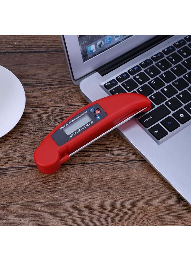 BBQ Kitchen Electronic Thermometer Probe Red - Image 3