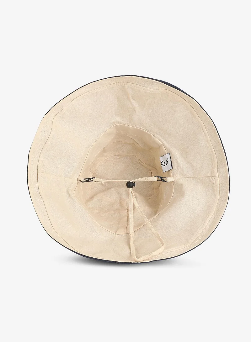 Haute Sauce  Blue Solid Bucket Hat for Men | Best Price UAE