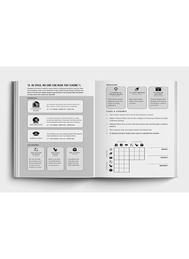Murdle: Even More Killer Puzzles: 100 Cunningly Clever Murder Mystery Logic Puzzles  - Image 5