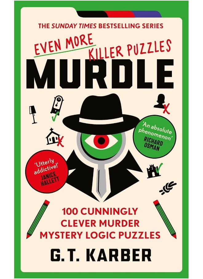 null - Murdle: Even More Killer Puzzles: 100 Cunningly Clever Murder Mystery Logic Puzzles - Image 1