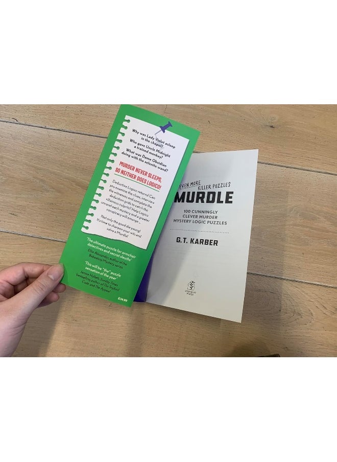null - Murdle: Even More Killer Puzzles: 100 Cunningly Clever Murder Mystery Logic Puzzles - Image 1