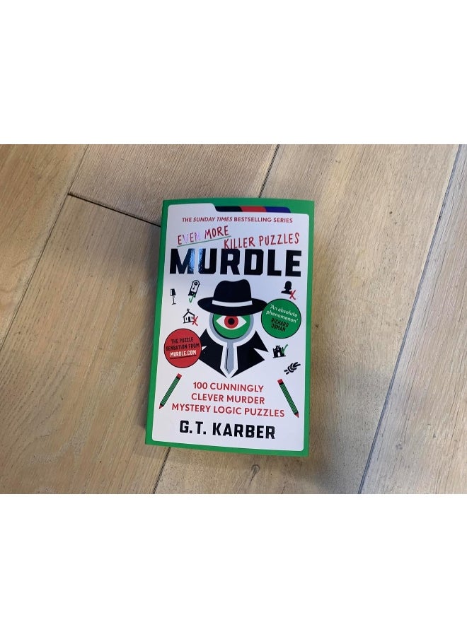 null - Murdle: Even More Killer Puzzles: 100 Cunningly Clever Murder Mystery Logic Puzzles - Image 1