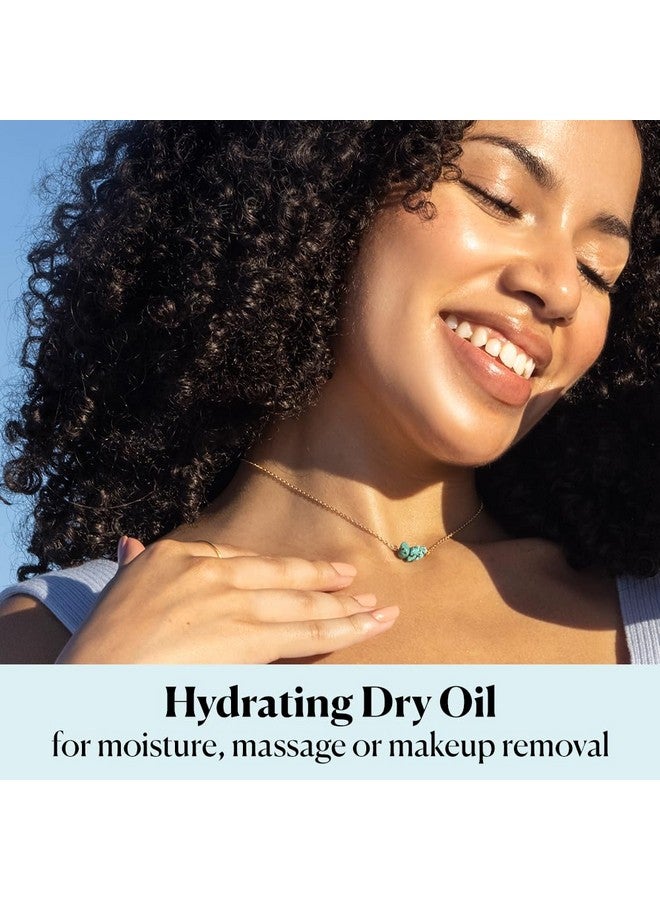 سكاي أورغانكس زيت جوز الهند المجزأ، زيت جاف مرطب للترطيب والتدليك وإزالة المكياج، مناسب لجميع أنواع البشرة، زيت للجسم والوجه متعدد الأغراض نقي 100% ومعصور على البارد، 8 أونصة سائلة