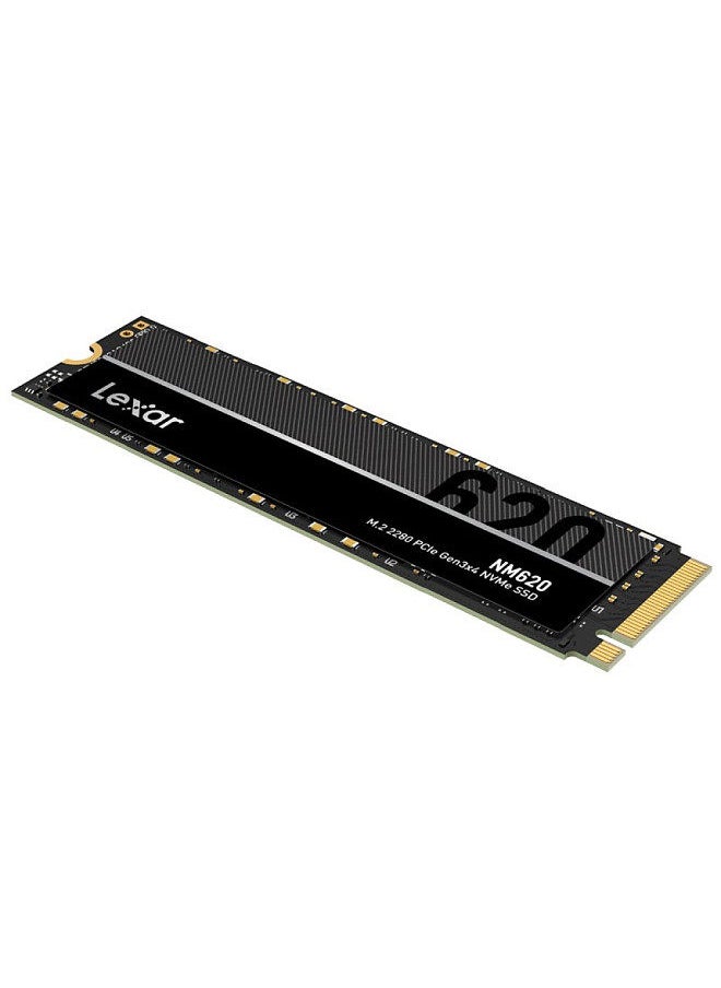 Lexar - NM620 512GB M.2 NVMe SSD Solid State Drive PCIe3.0 4-channel NVMe1.4 Standard up to 3300MB/s Read Speed Large Capacity - Image 1