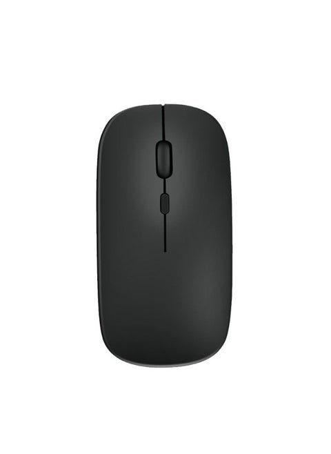 فأرة سلكية USB + بلوتوث 5.1 (مع بطارية) – تصميم مريح صامت بمدى 10 متر، تشطيب غير لامع، متوافقة مع الكمبيوتر المحمول/الكمبيوتر الشخصي/سطح المكتب​