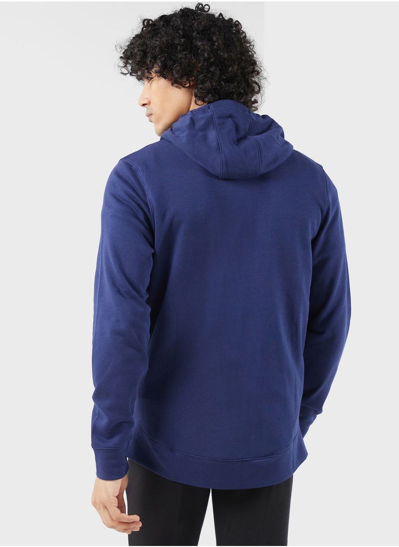 UNDER ARMOUR - Rival Terry Logo Full Zip Hoodie - Image 1