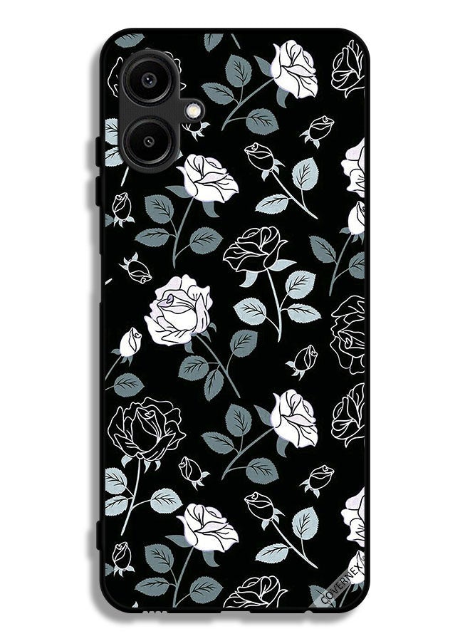 Covernex غطاء حماية سامسونج جالاكسي A06 4G بنمط زهور - Image 1