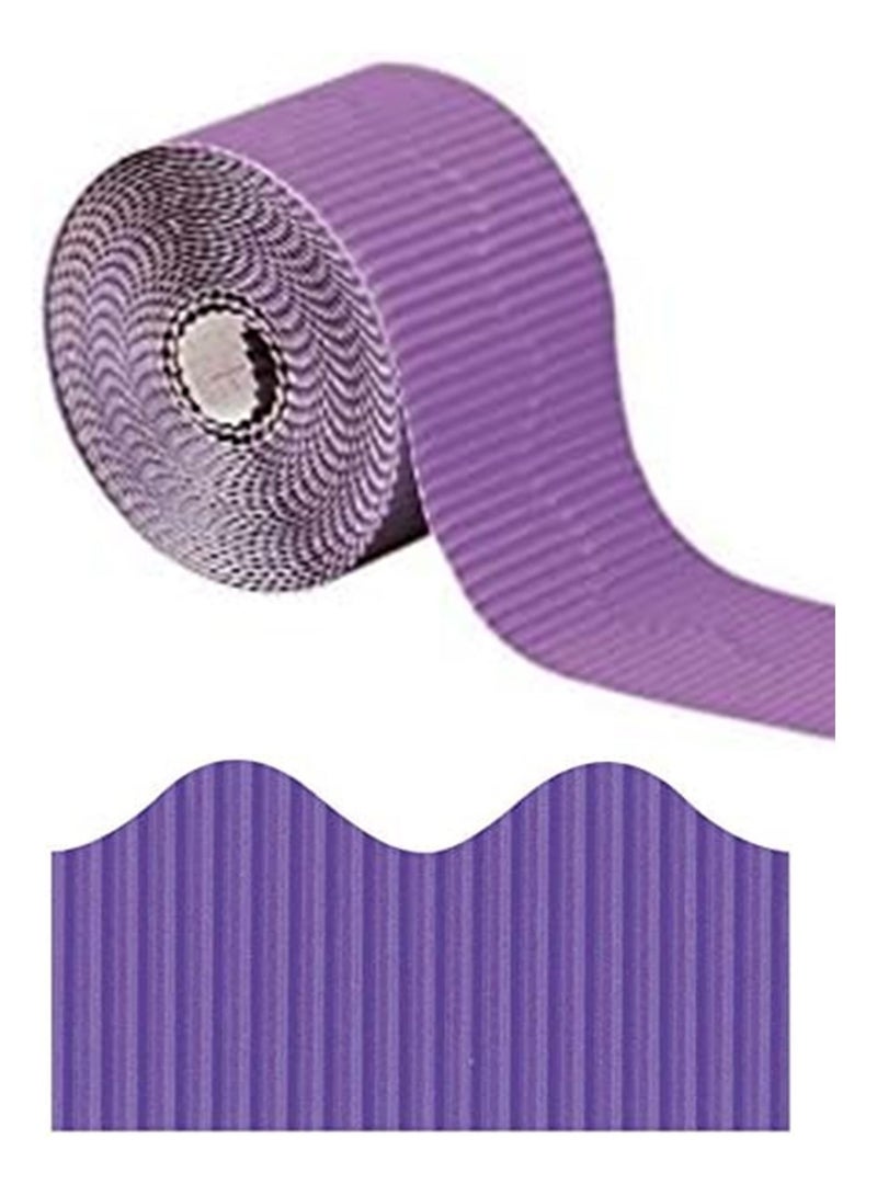Pacon 57mm Wide Bordette Decorative Border Purple - Image 1