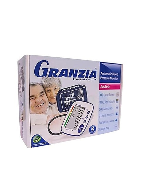 Granzia Astro Arm blood pressure monitor.