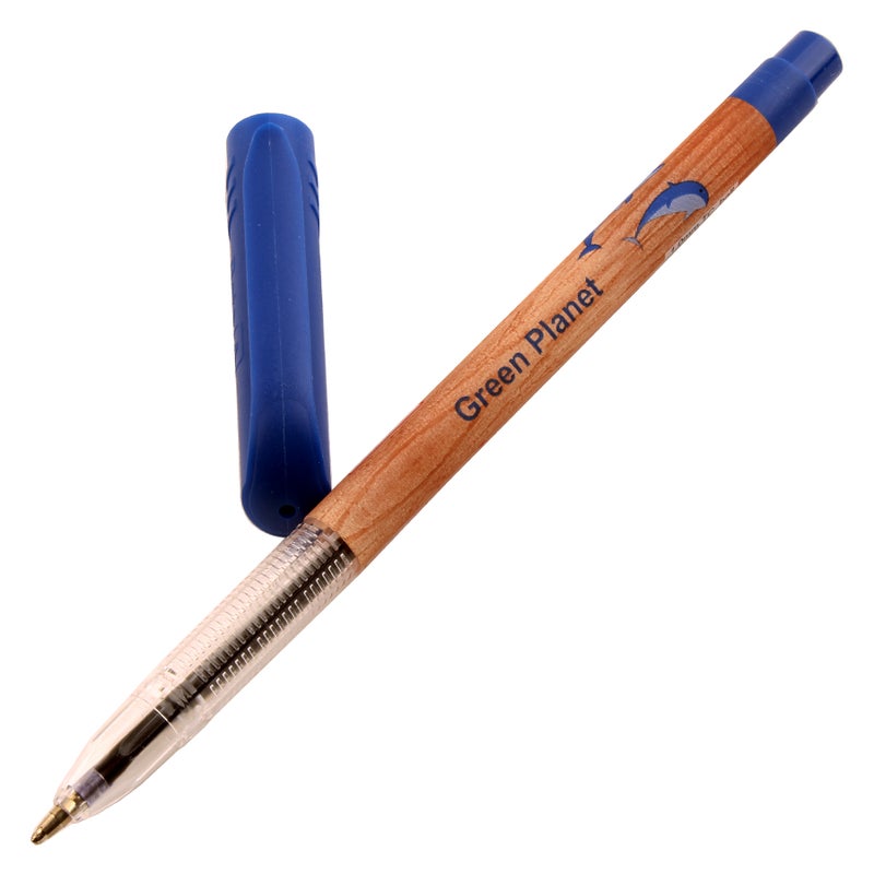 Roto Green Plant 1ml Blue Ballpoint Pen