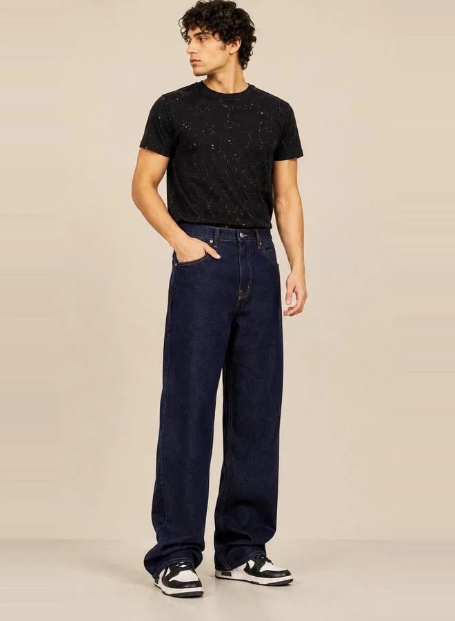 Take Two Men Baggy Fit Low Rise Jeans By Falcon