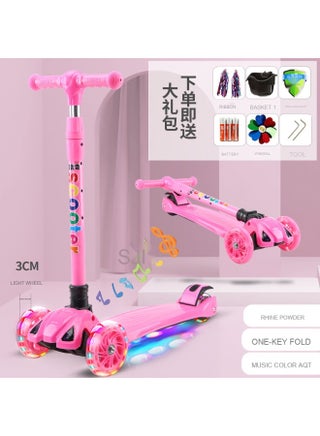 Pink Standard Flash Wheel + Music Light