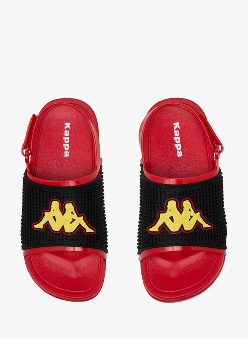 Kappa Slides With Hook & Loop, Logo Detail
