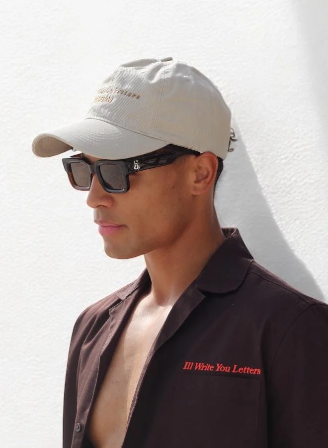 I'LL WRITE YOU LETTERS Aihtiram Sunglasses in Brown