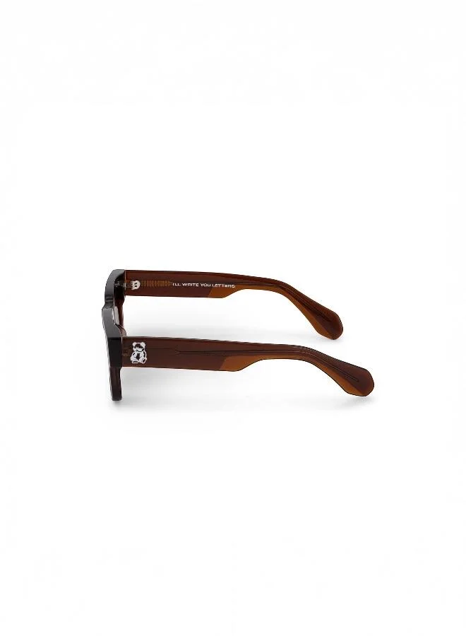 I'LL WRITE YOU LETTERS Aihtiram Sunglasses in Brown