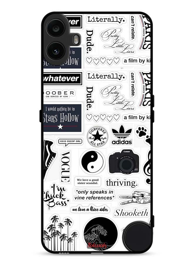 Tolwak غطاء حماية هاتف Nothing CMF Phone 1 فقط يتحدث - Image 1