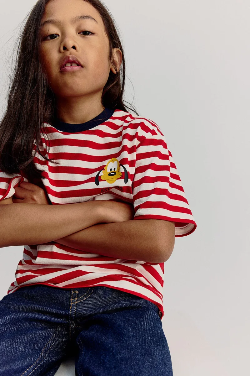 H&M Printed oversized T-shirt