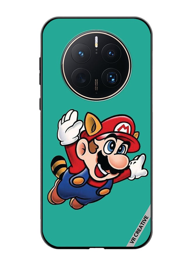 VR CREATIVE Protective Case Cover For Huawei Mate 50 Pro Mario Design Multicolour - Image 1