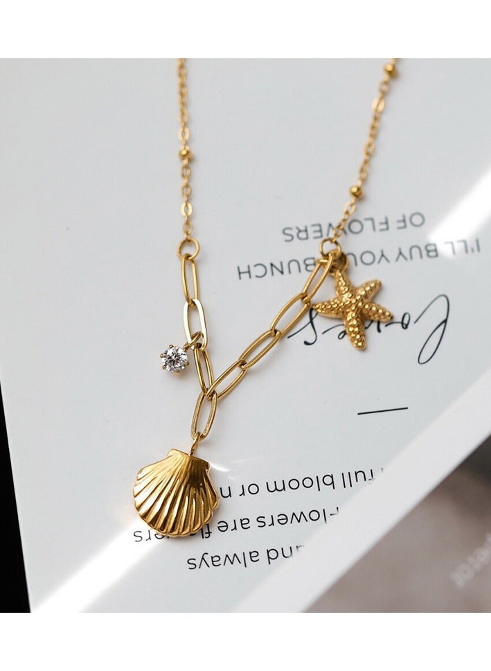 قلادة صدفة أنيقة - Image 4