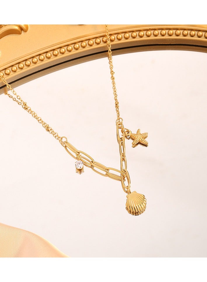 قلادة صدفة أنيقة - Image 5