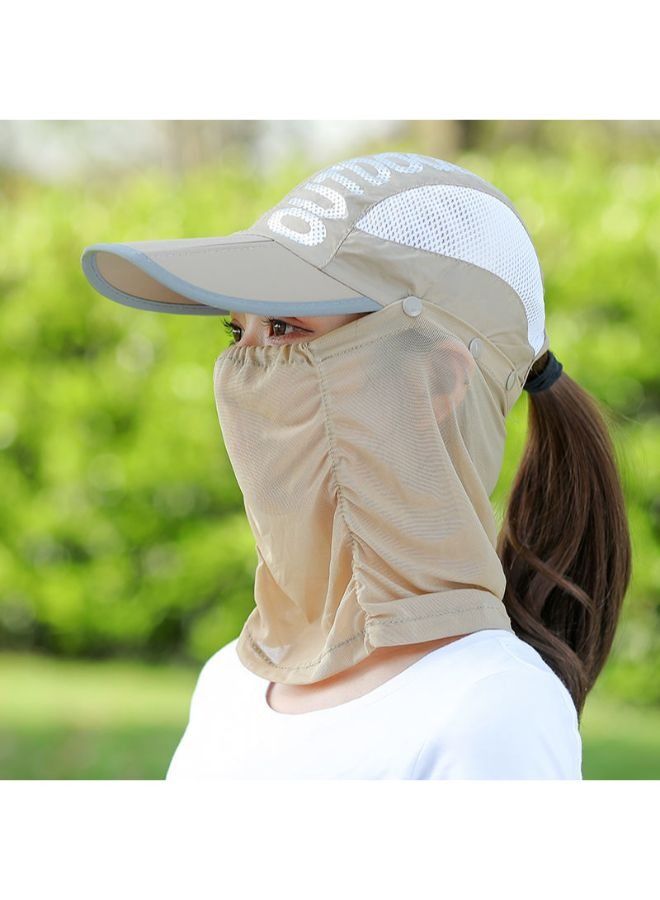EasyLife Summer Outdoor Travel Foldable Face Cover Sun Hat - Image 1