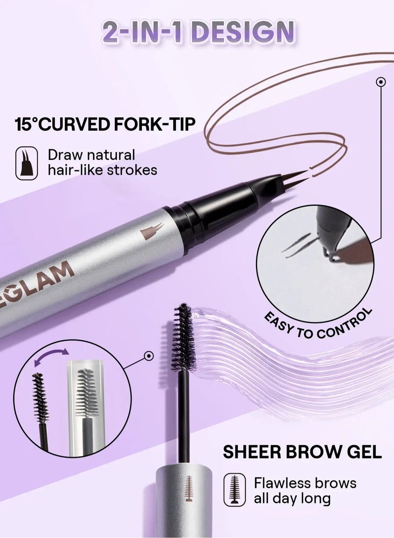 شيجلام Real Flow Laminating Brow Pen-Ebony - Image 2