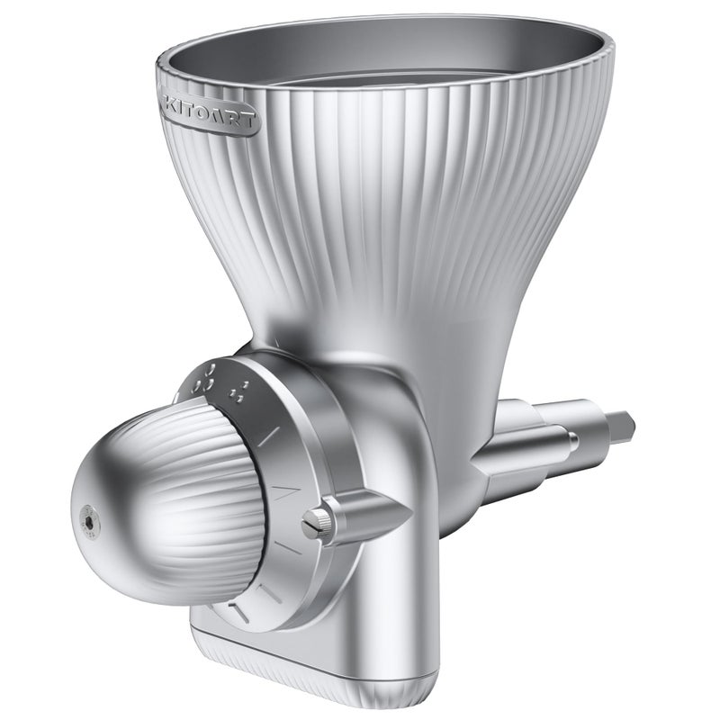 KITOART All Metal Grain Mill Attachment for KitchenAid Stand Mixer with 12 Grind Level Flour Mill, Grain Mill Attachment Fit for Grinding Wheat, Corn, Oats, Buckwheat,Millet and Other Cereals - Image 2
