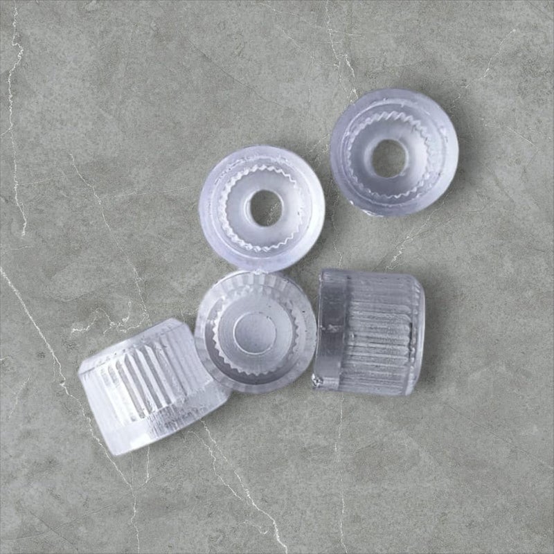 Dikshaware Plastic 05 Pcs JaquarESSCO Type Spendle Brushed Handle Bush/JaquarESSCO Type taps Handle Cap - Image 2