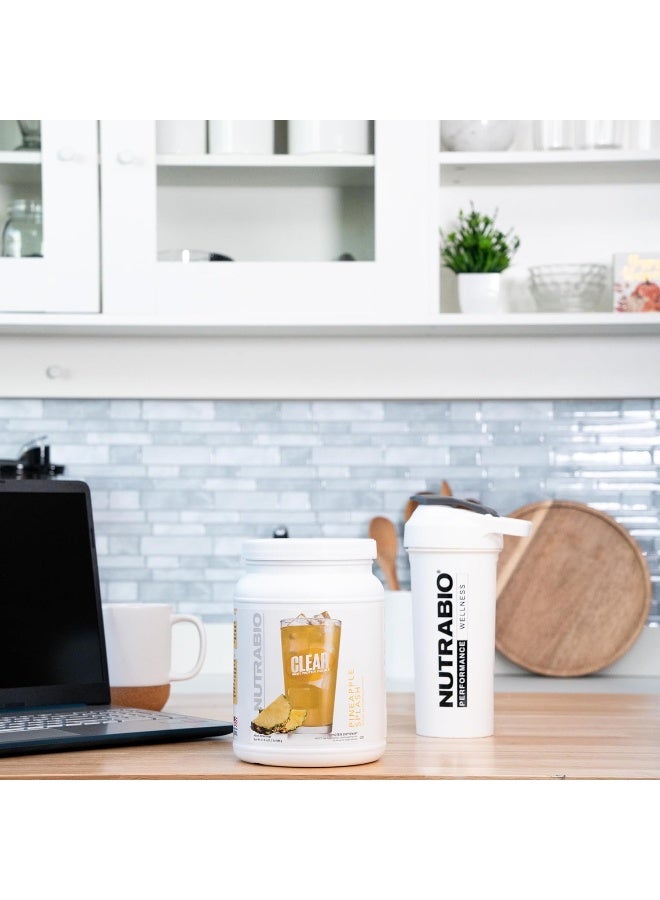 NutraBio Clear Whey Protein Isolate – Pure Whey Isolate For Men And Women, Delicious Fruit Flavors – Non-Gmo, Zero Lactose - Pineapple Splash, 20 Servings - Image 3