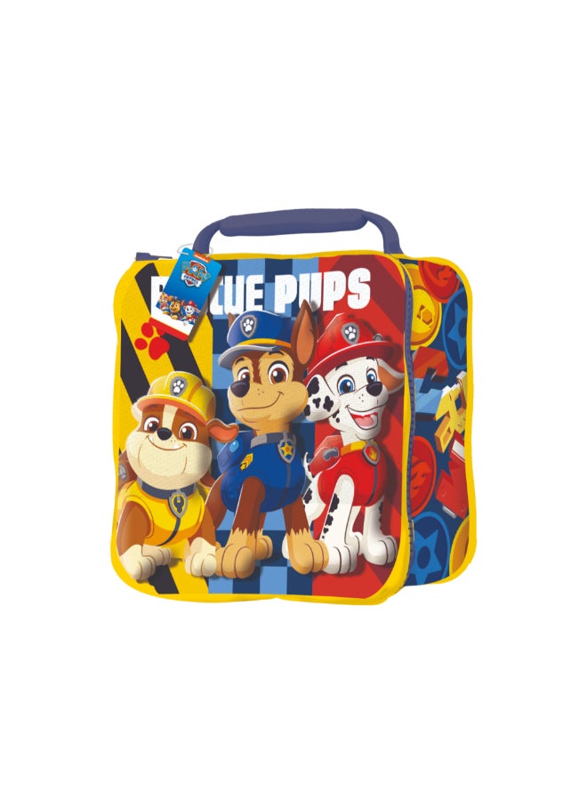 Paw Patrol 3D Rescue Pups Zipper Closure Insulated Bag Multicolour  25 x 8 x 21 cm 10064