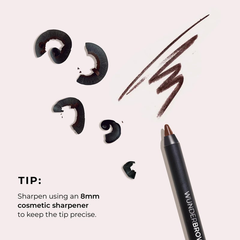 Wunderbrow Super Stay Eyeliner Pencil, Waterproof and Smudge-Proof, Shade: Rich Cocoa - Image 2