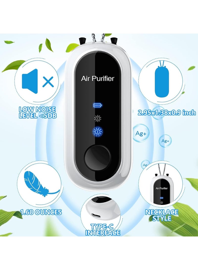 general Portable and Personal Air Purifier Necklace, Wearable Negative Ion Generator Air Purifier for Adults and Children for Family Travel - Image 5