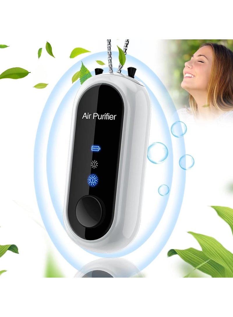 general Portable and Personal Air Purifier Necklace, Wearable Negative Ion Generator Air Purifier for Adults and Children for Family Travel - Image 1