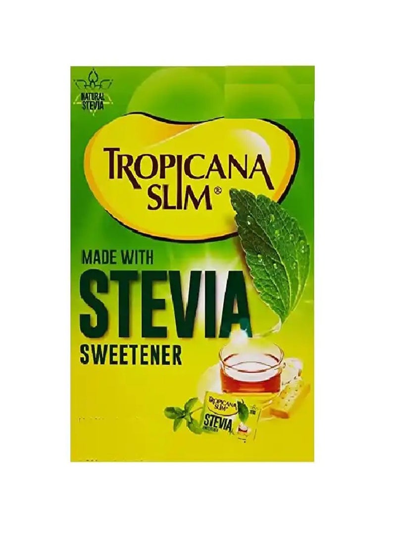 Stevia Sweetener Sachets 50 X 2.5G 125 G