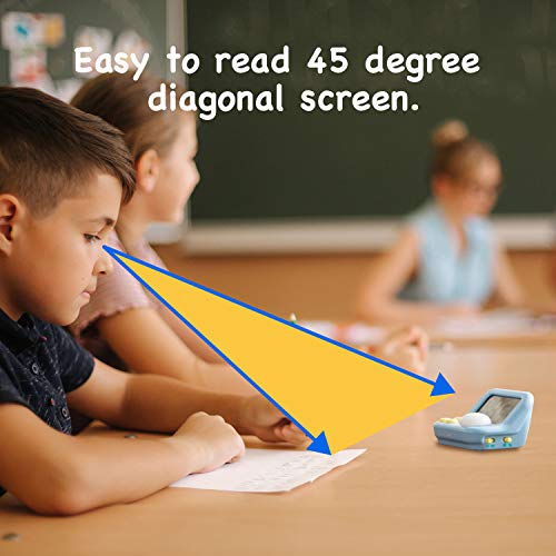 dretec pomodoro Timer, Productivity Timer, for Studying,exam, for Kids, Large Display, Large Button, Blue - Image 4