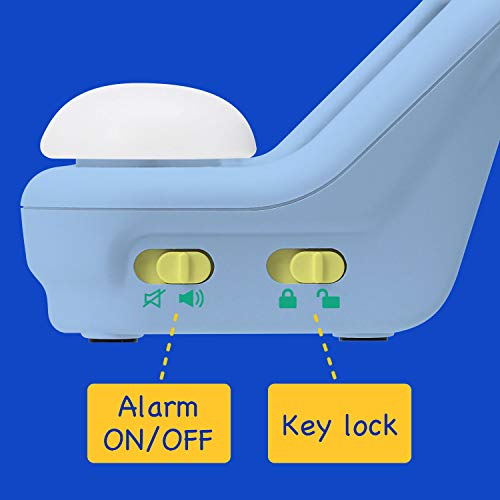 dretec pomodoro Timer, Productivity Timer, for Studying,exam, for Kids, Large Display, Large Button, Blue - Image 5