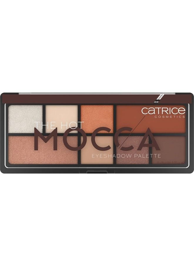Catrice The Hot Mocca Eyeshadow Palette | 8 Highly Pigmented Brown & Neutral Shades | Matte, Metallic, & Shimmery | Vegan & Cruelty Free | Made Without Parabens, Alcohol, & Microplastic Particles  - Image 1