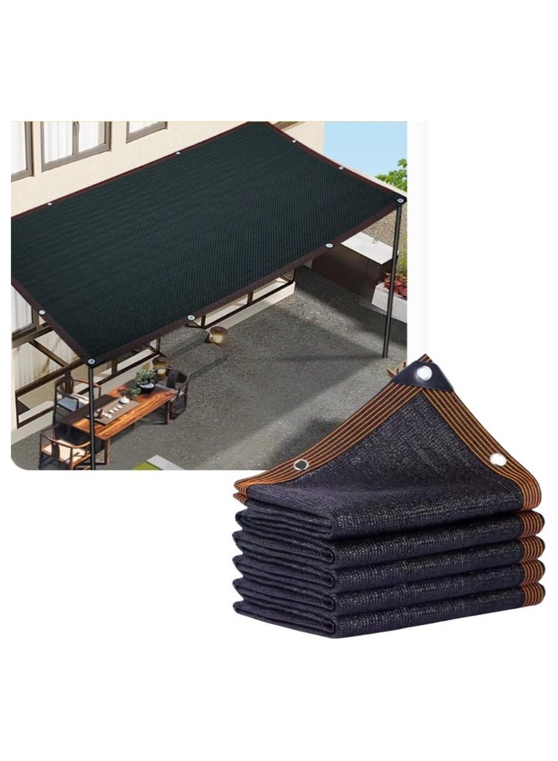 RATSAW Shade Sail Outdoor Sunshade Net With Locking Ring 90% Shading Rate Garden Cloth Durable Cooling Sunshade for Camping, Courtyard, UV Protection, Privacy 3×5m/9′10″×16′5″  - Image 1