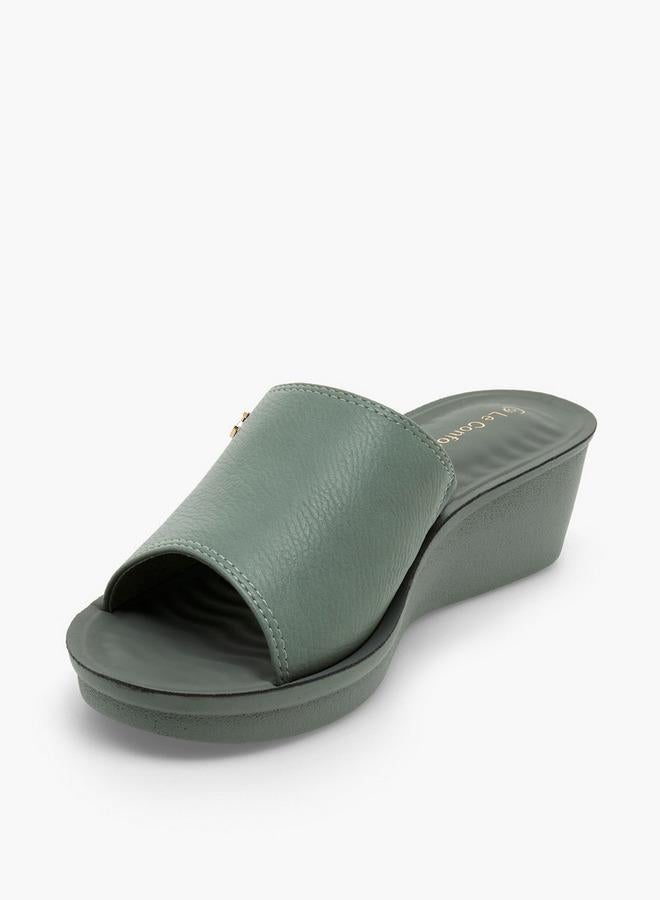 Le Confort Women Wedge Heel Comfort Sandals - Image 4
