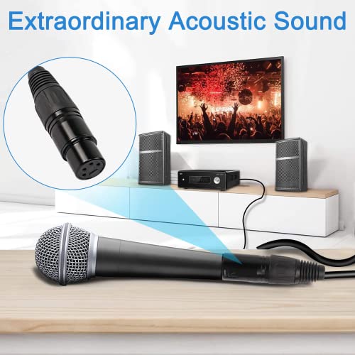 XMSJSIY 4 Pin XLR Female Plugs Connectors, 4 Pin XLR-F Plug Audio Mic Microphone Connector,XLR Cable Ends Replacement F-Plug Audio Socket-4PCS - Image 4