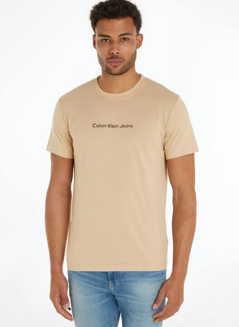 Calvin Klein Jeans Logo Crew Neck T-Shirt