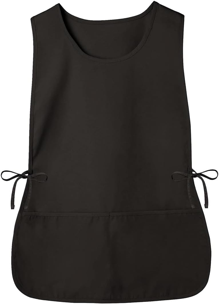 RRBXIA Store Smock Apron Cobbler Apron with Side Ties and 2 Deep Pockets Unisex Apron for work kitchen - Image 1