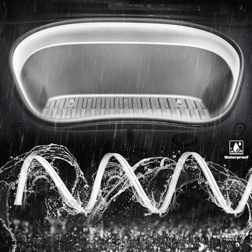 FICOLPO Ambient Led Frunk Lights for Tesla 20212023 Model 3 Model Y Front Interior Frunk Lightning String for Neon Atmosphere Compatible with Tesla Accessories White - Image 3