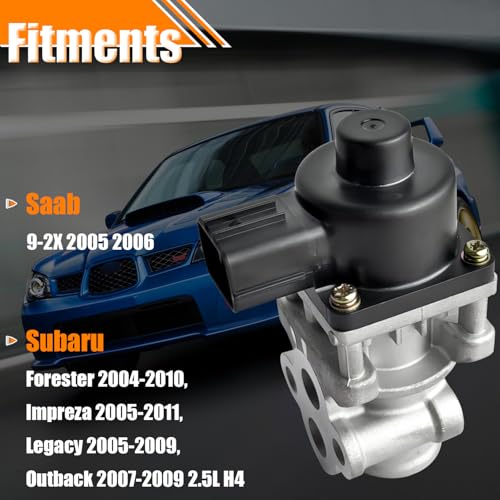 Quivimoro EGR Valve EGR4295 Replacement for Subaru Forester 0410 Impreza 0511 Legacy 0509 Outback 0709EGR Valve Exhaust Gas Recirculation Valves for Saab 92X 20052006 Replace OE 14710AA671 EGR4402 EGV990 - Image 3