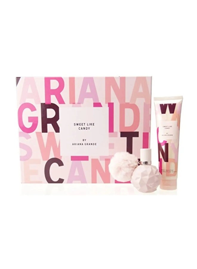 أريانا جراندي مجموعة سويت لايك كاندي للنساء - أو دو بارفان 30 مل + لوشن للجسم 100 مل