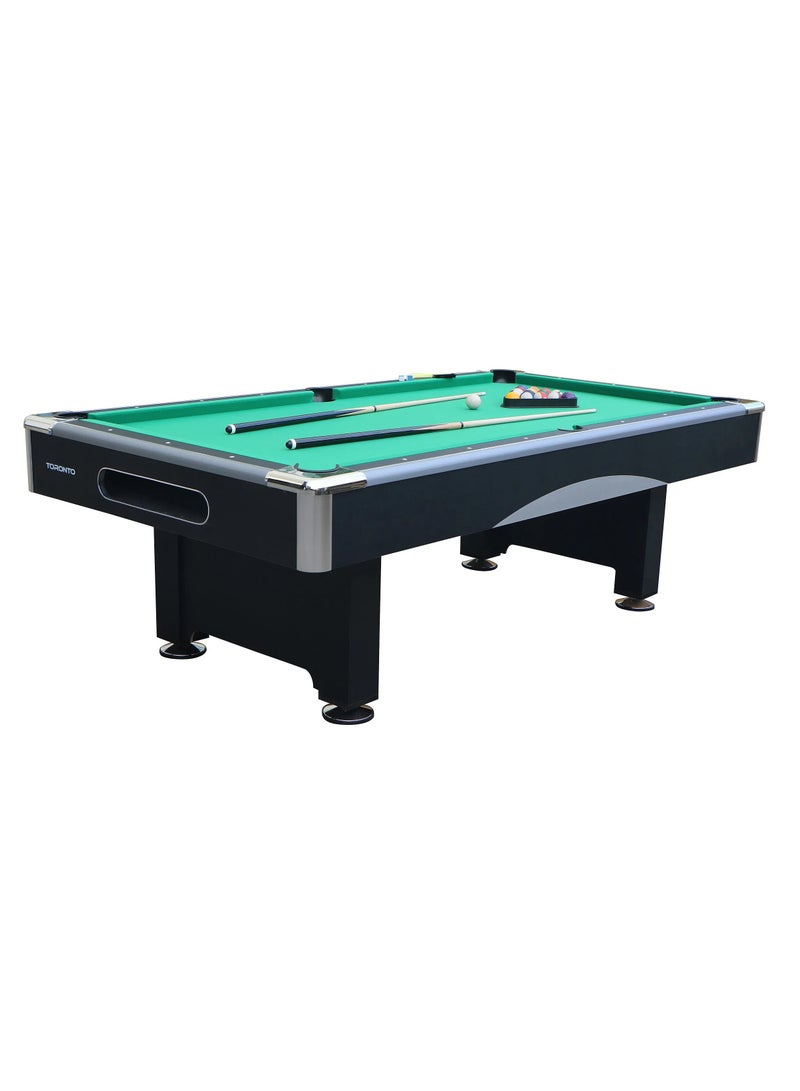 TORONTO GP020 Pool/Billiard Table | Green | 8FT - Image 1